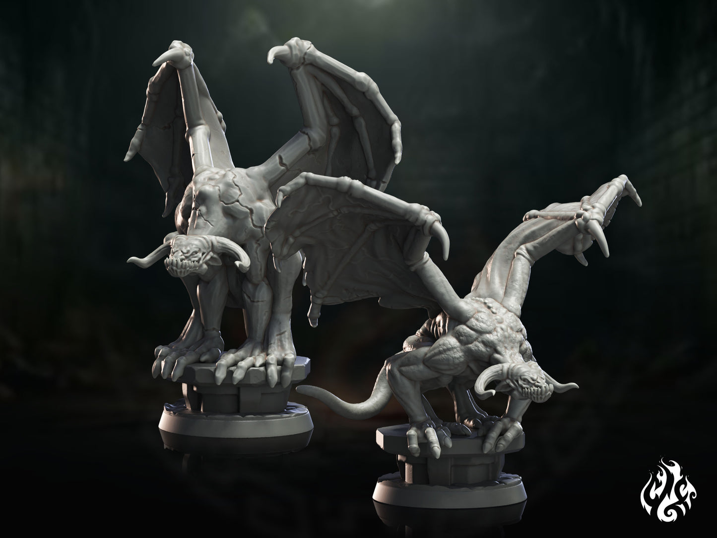 Gargoyles (Digital, STL files)