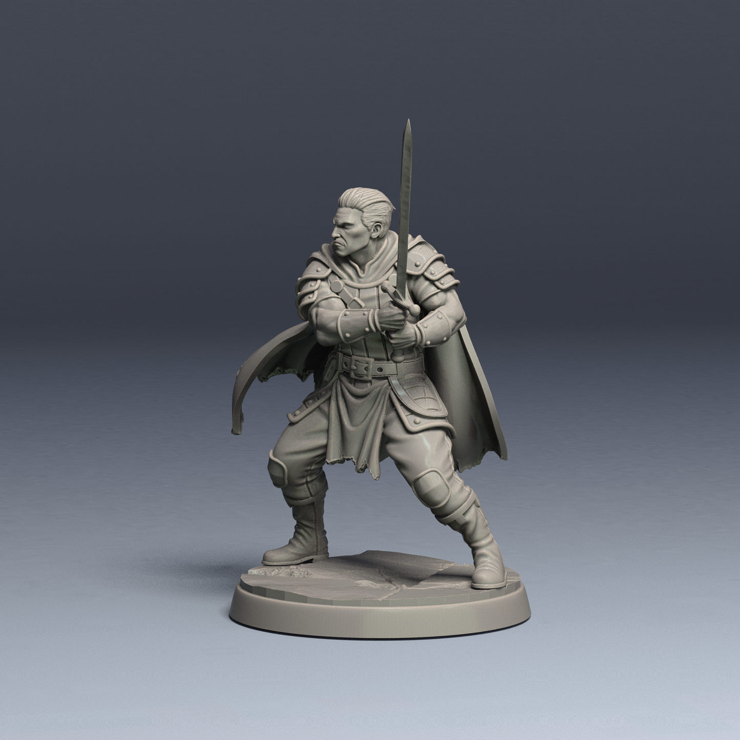 Rellan Greyvein, Human Fighter