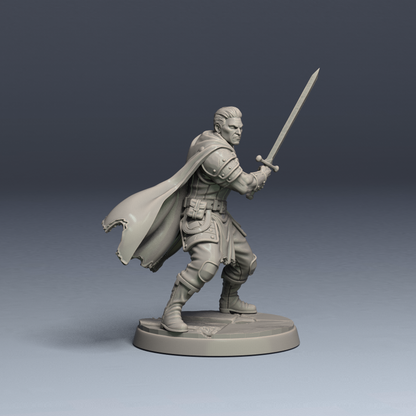 Rellan Greyvein, Human Fighter