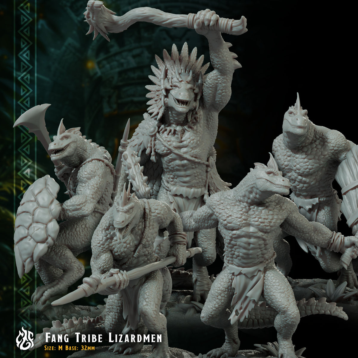 Lizardmen Warriors – Crippled God Foundry