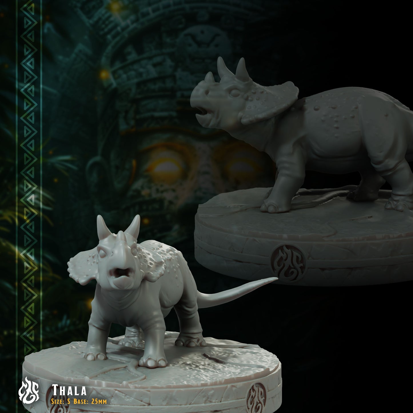 Thala, Baby Triceratops Companion