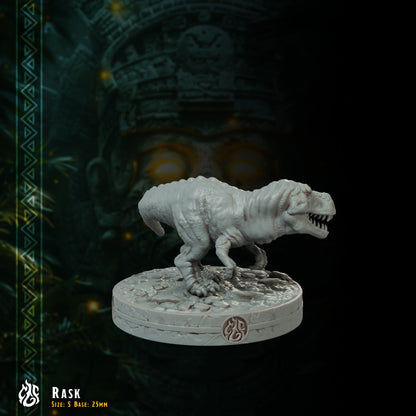 Rask, Baby Tyrannosaurus Companion
