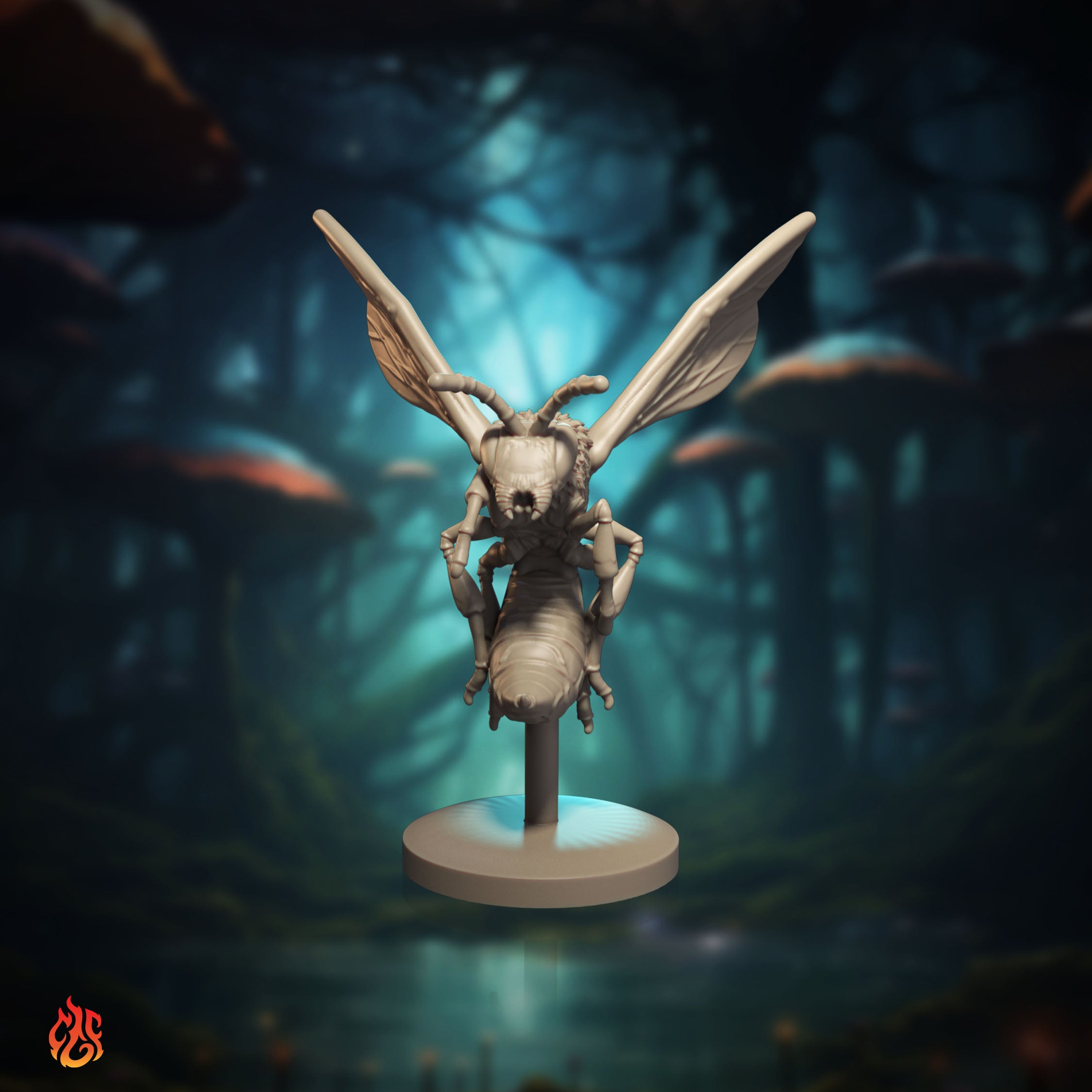 Giant Wasp (Digital, STL files) – Crippled God Foundry