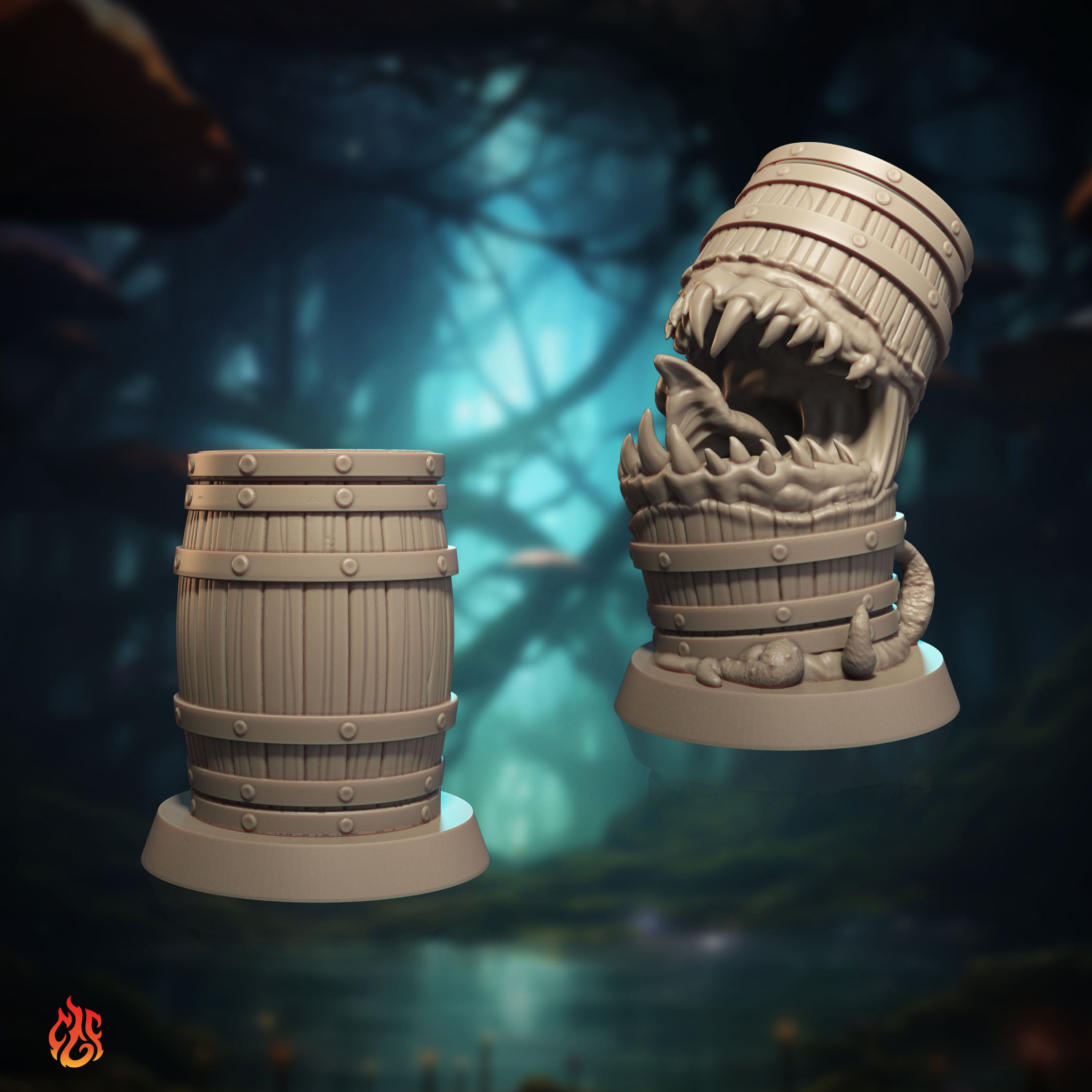 Barrel Mimic (Digital, STL files) – Crippled God Foundry