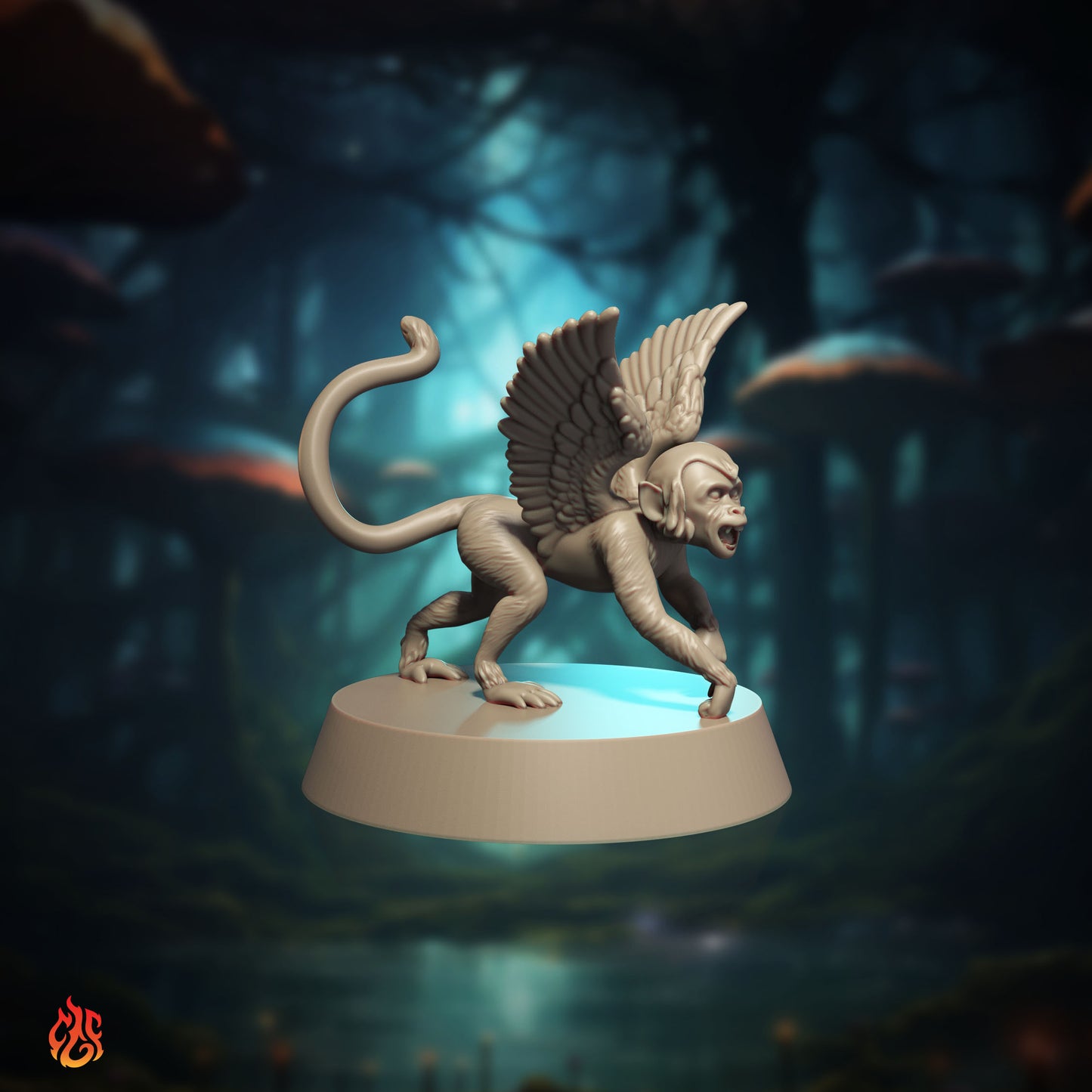 Flying Monkey (Digital, STL files)