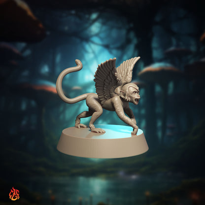 Flying Monkey (Digital, STL files)