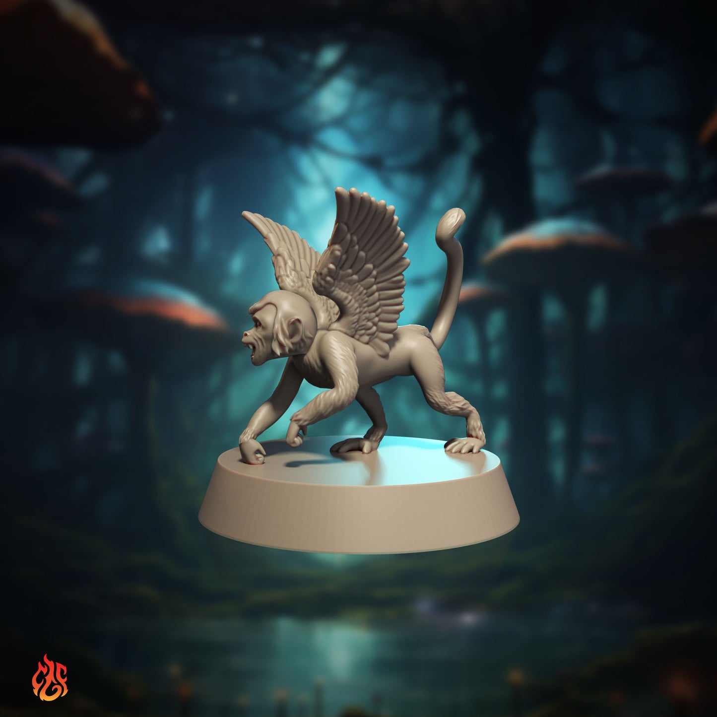 Flying Monkey (Digital, STL files)