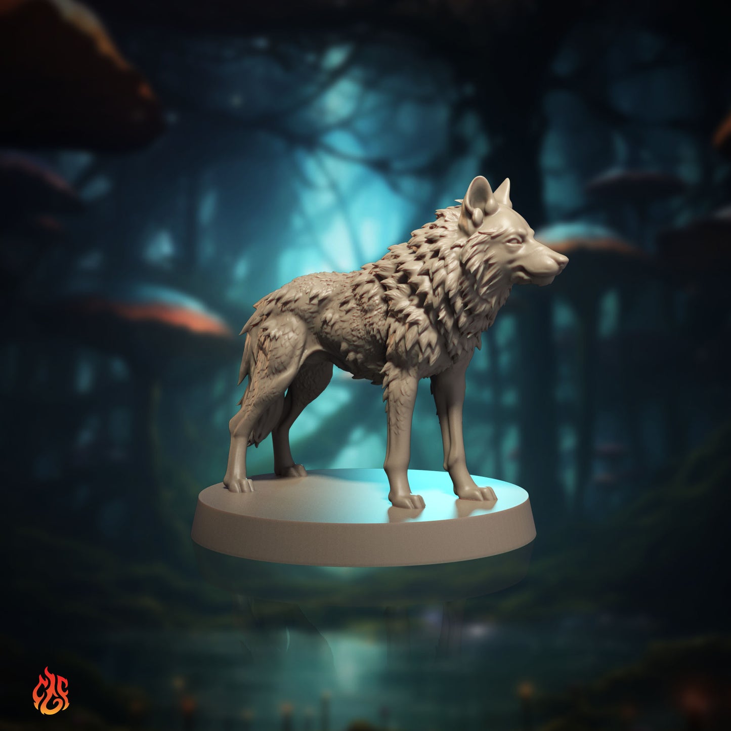 Wolves (Digital, STL files)