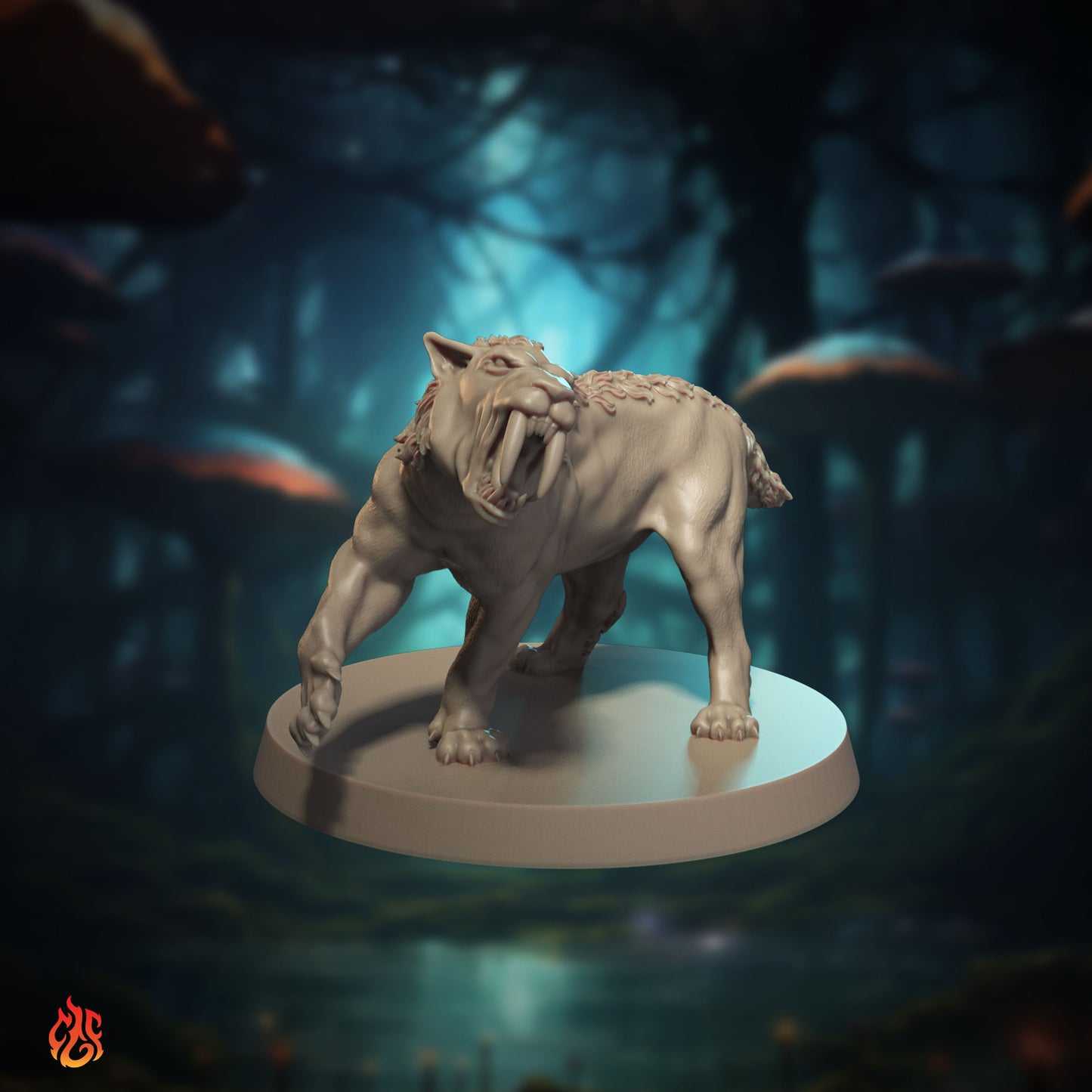 Sabertooth Tigers (Digital, STL files)