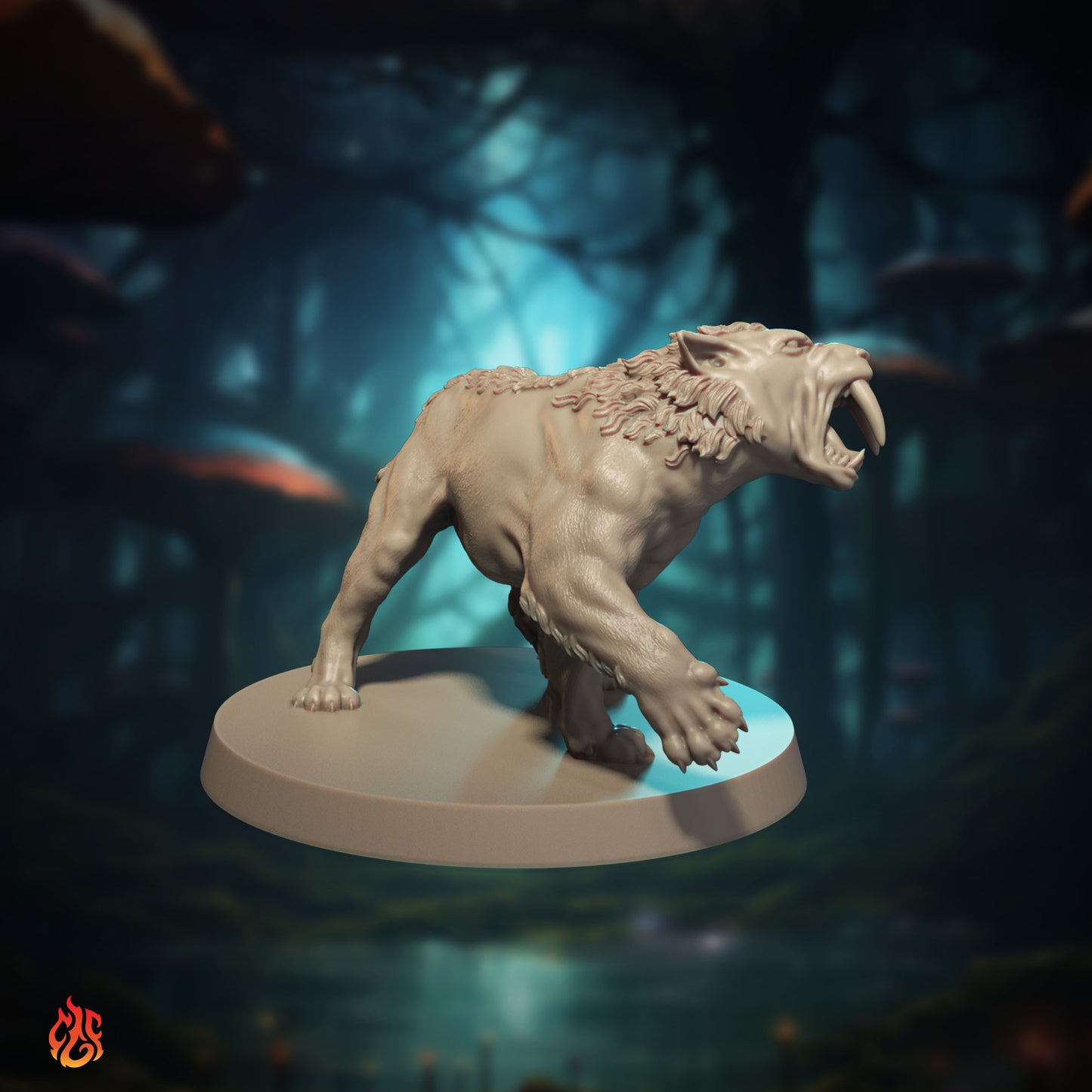 Sabertooth Tigers (Digital, STL files)