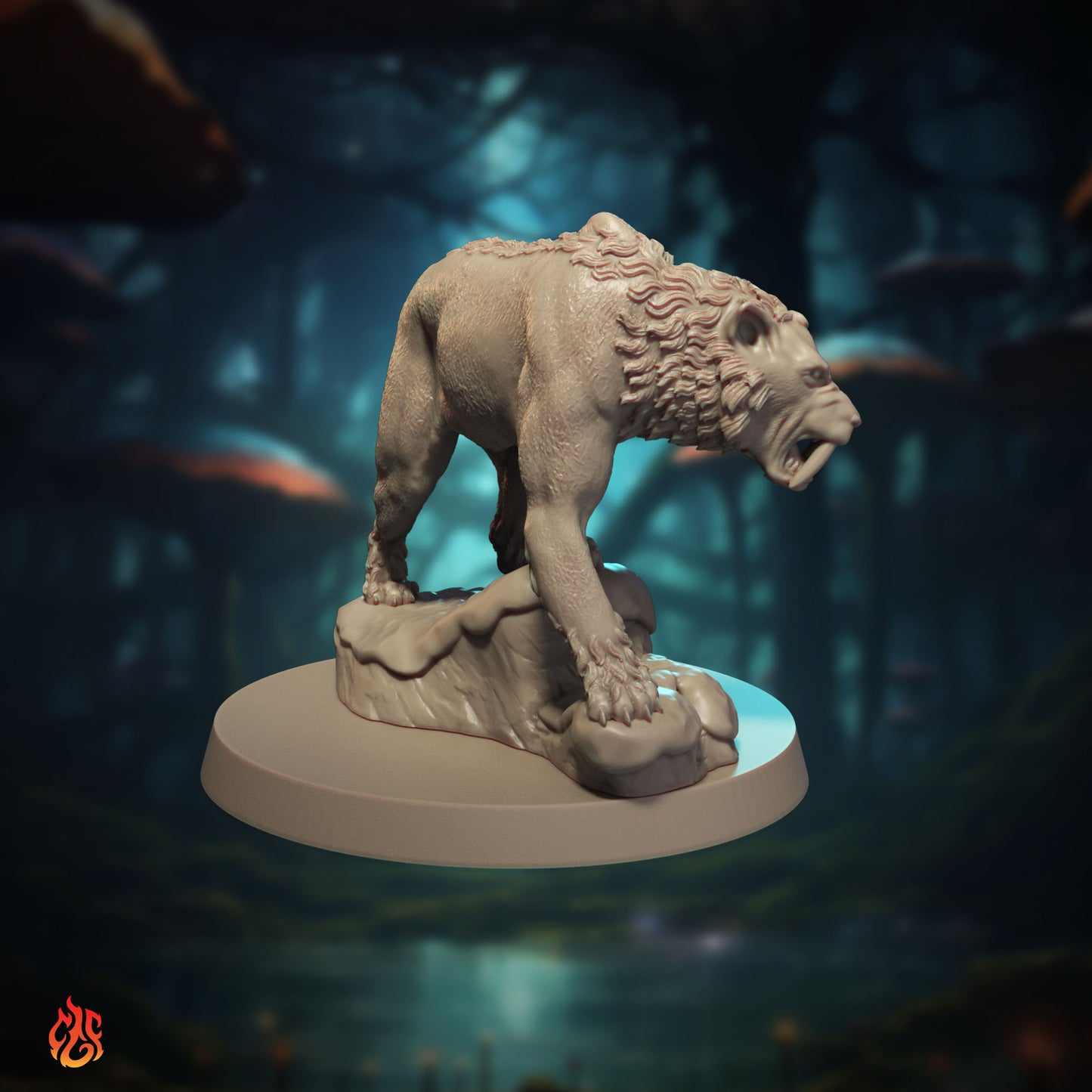 Sabertooth Tigers (Digital, STL files)