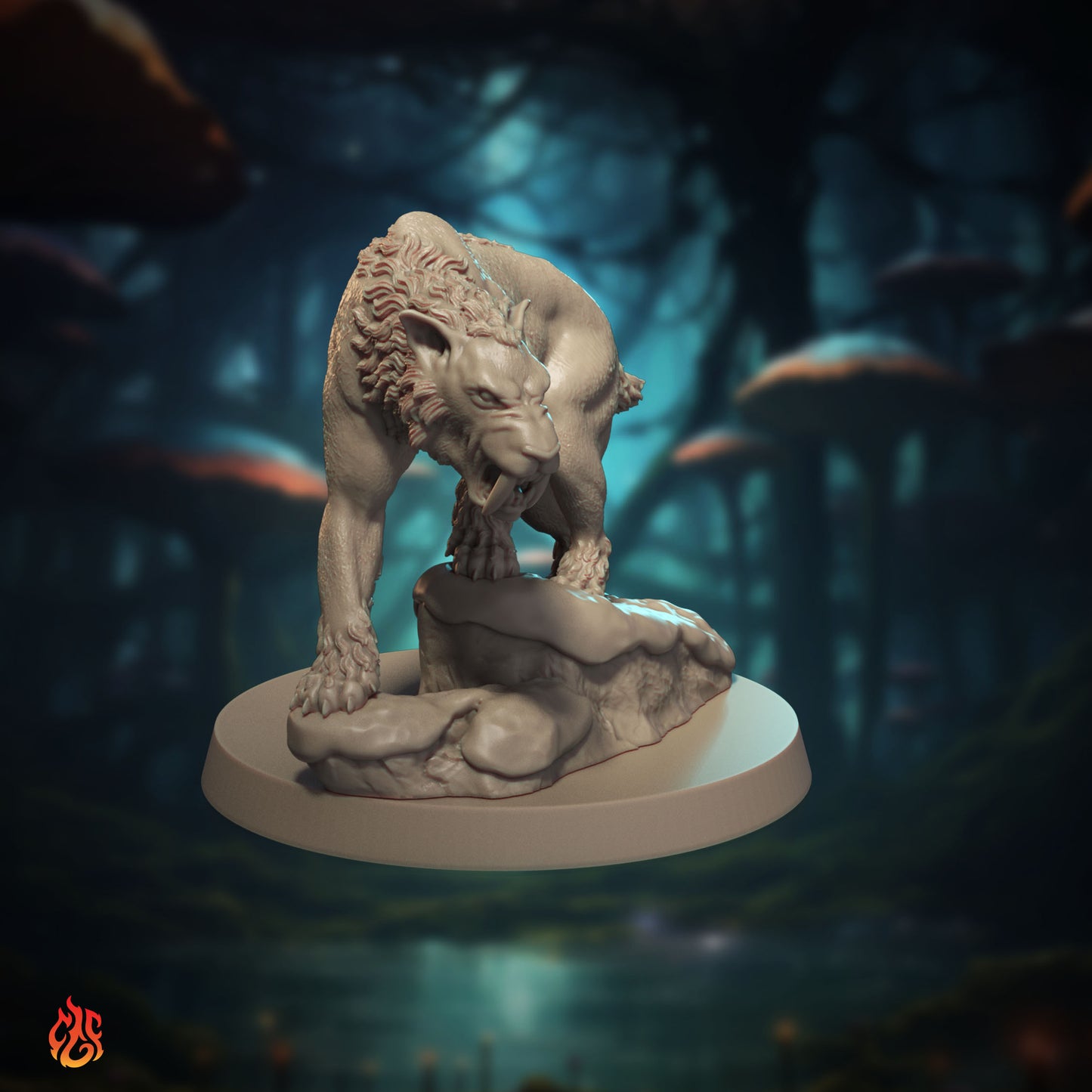 Sabertooth Tigers (Digital, STL files)