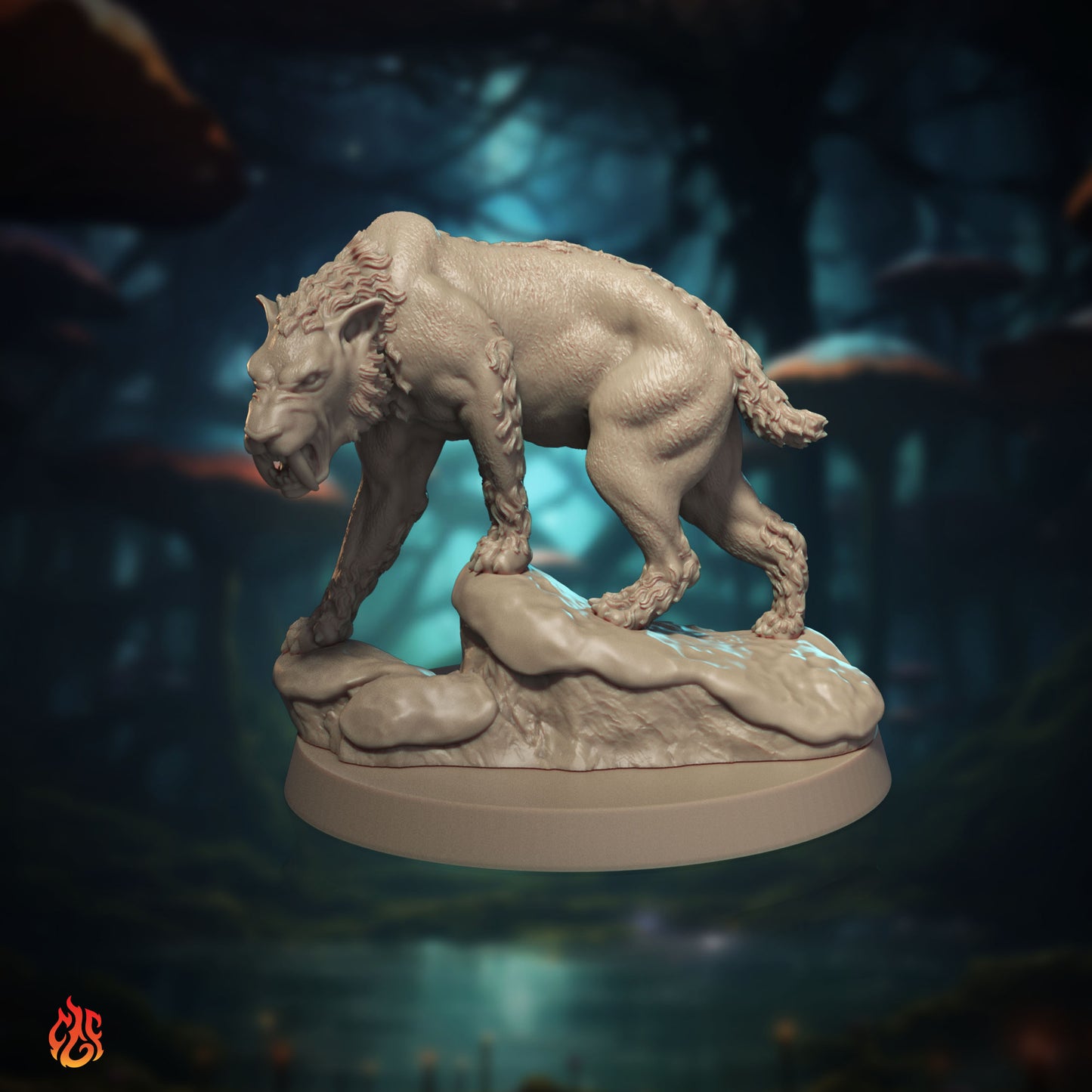 Sabertooth Tigers (Digital, STL files)