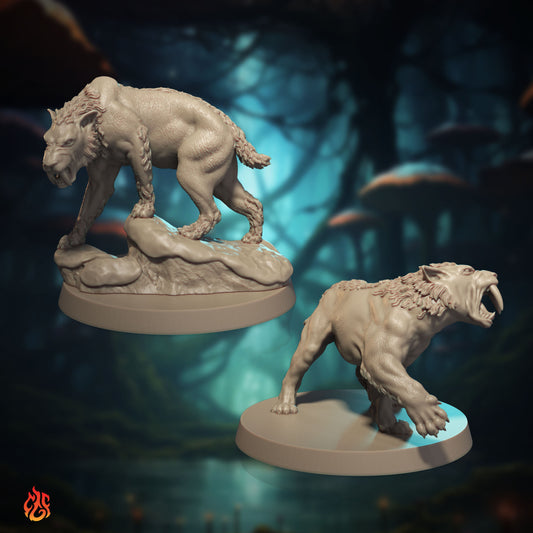 Sabertooth Tigers (Digital, STL files)