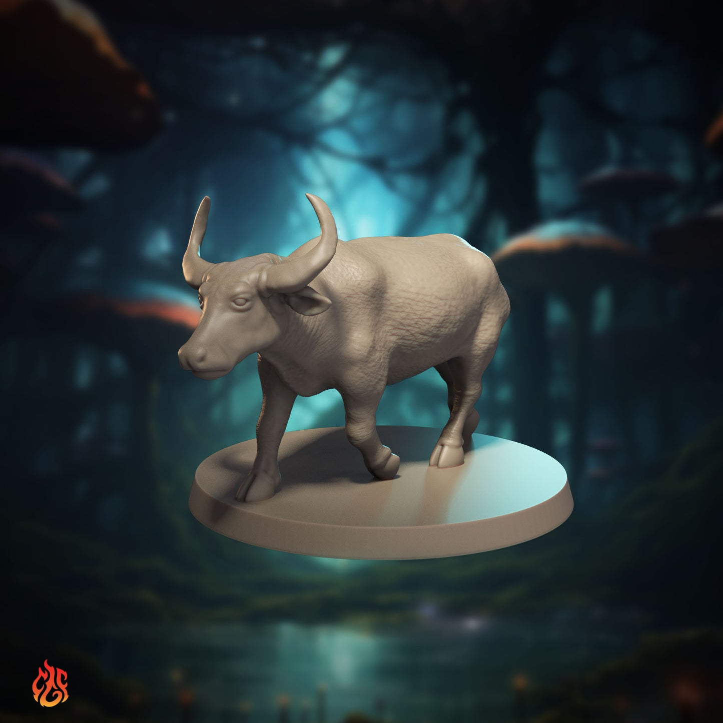 Water Buffalo (Digital, STL files)