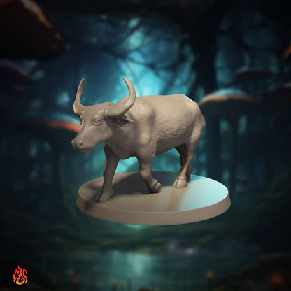 Water Buffalo (Digital, STL files)