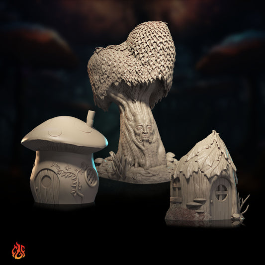 Feywild Scenery (Digital, STL files)