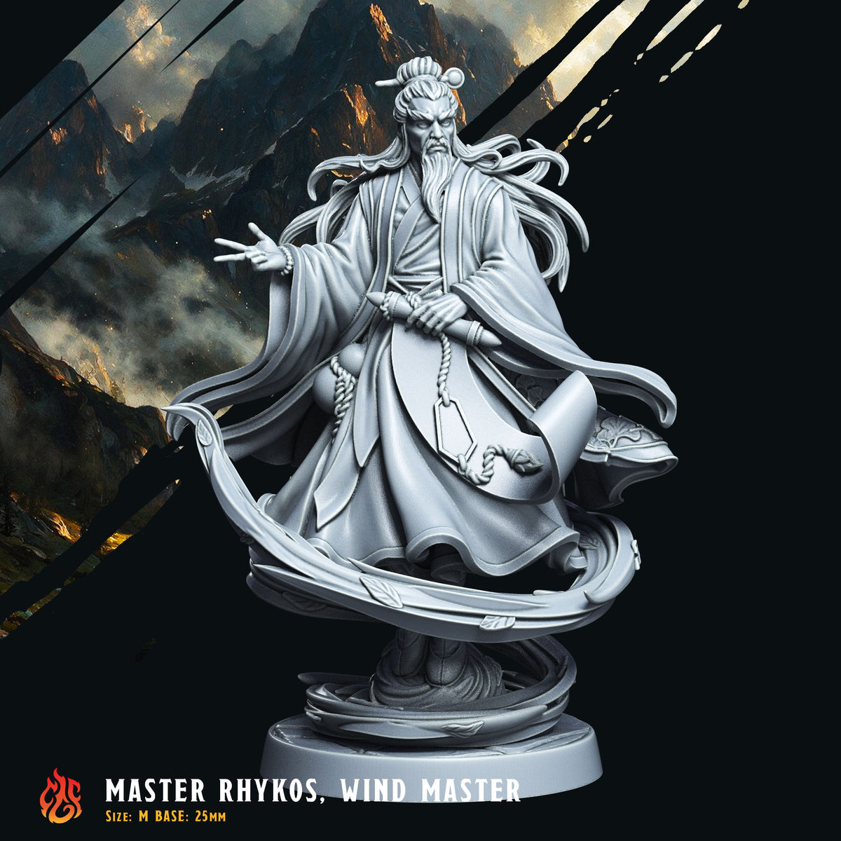 Master Rhykos, Wind Master (Digital, STL files)