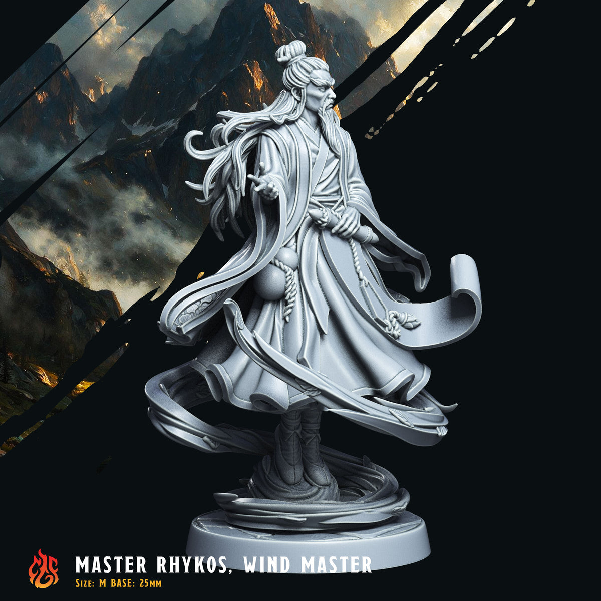 Master Rhykos, Wind Master (Digital, STL files)