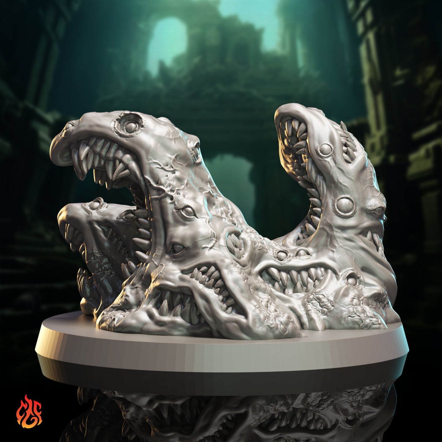 Mouth of Zargon, Gibbering mouther (Digital, STL files)