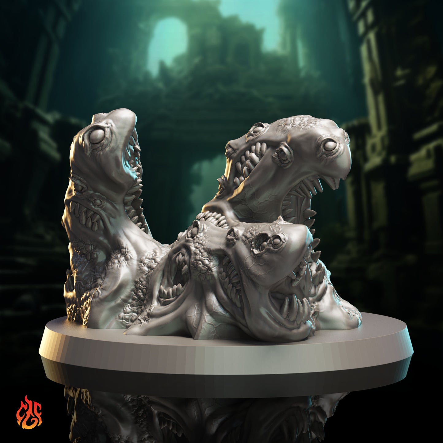 Mouth of Zargon, Gibbering mouther (Digital, STL files)