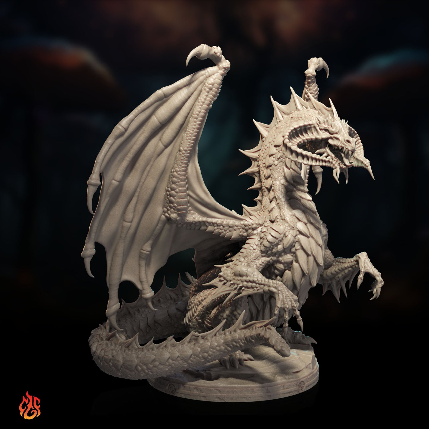 Young Black Dragon
