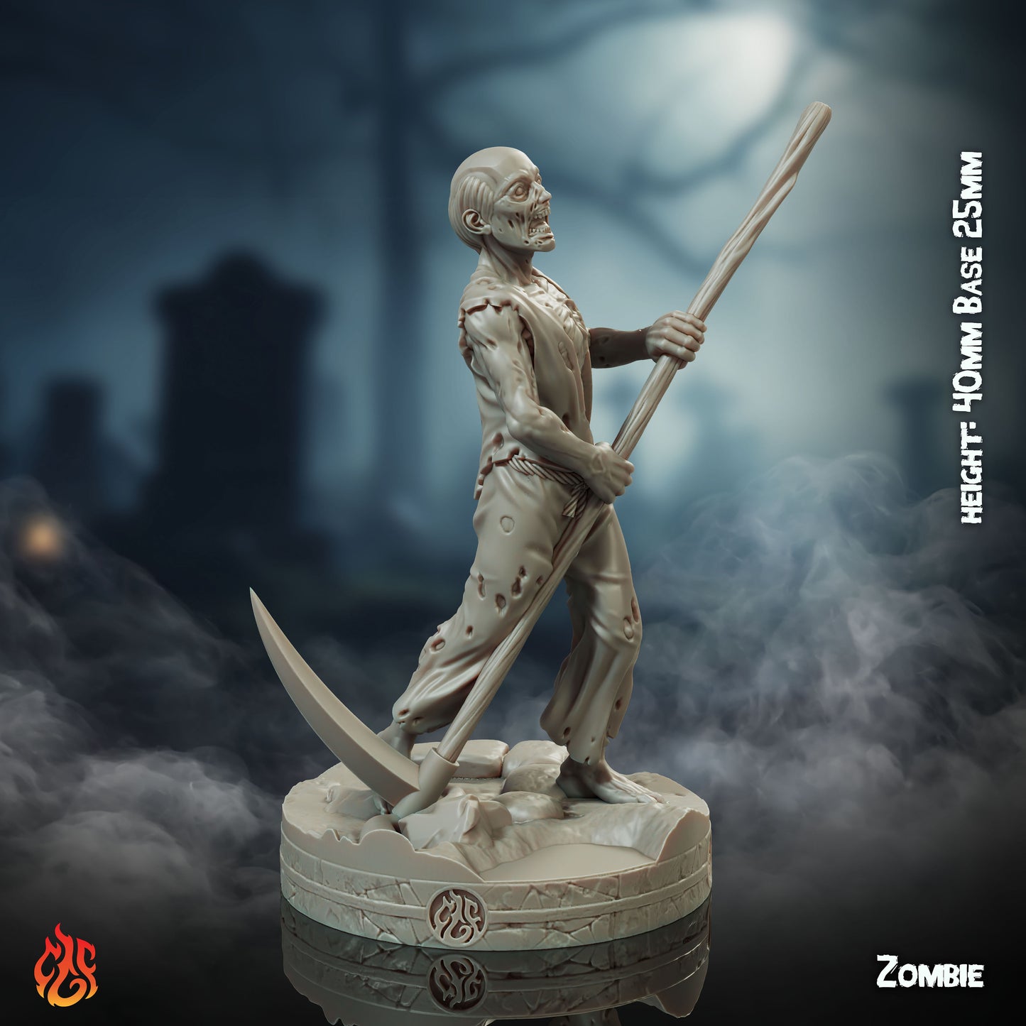 Zombie (Digital, STL files)