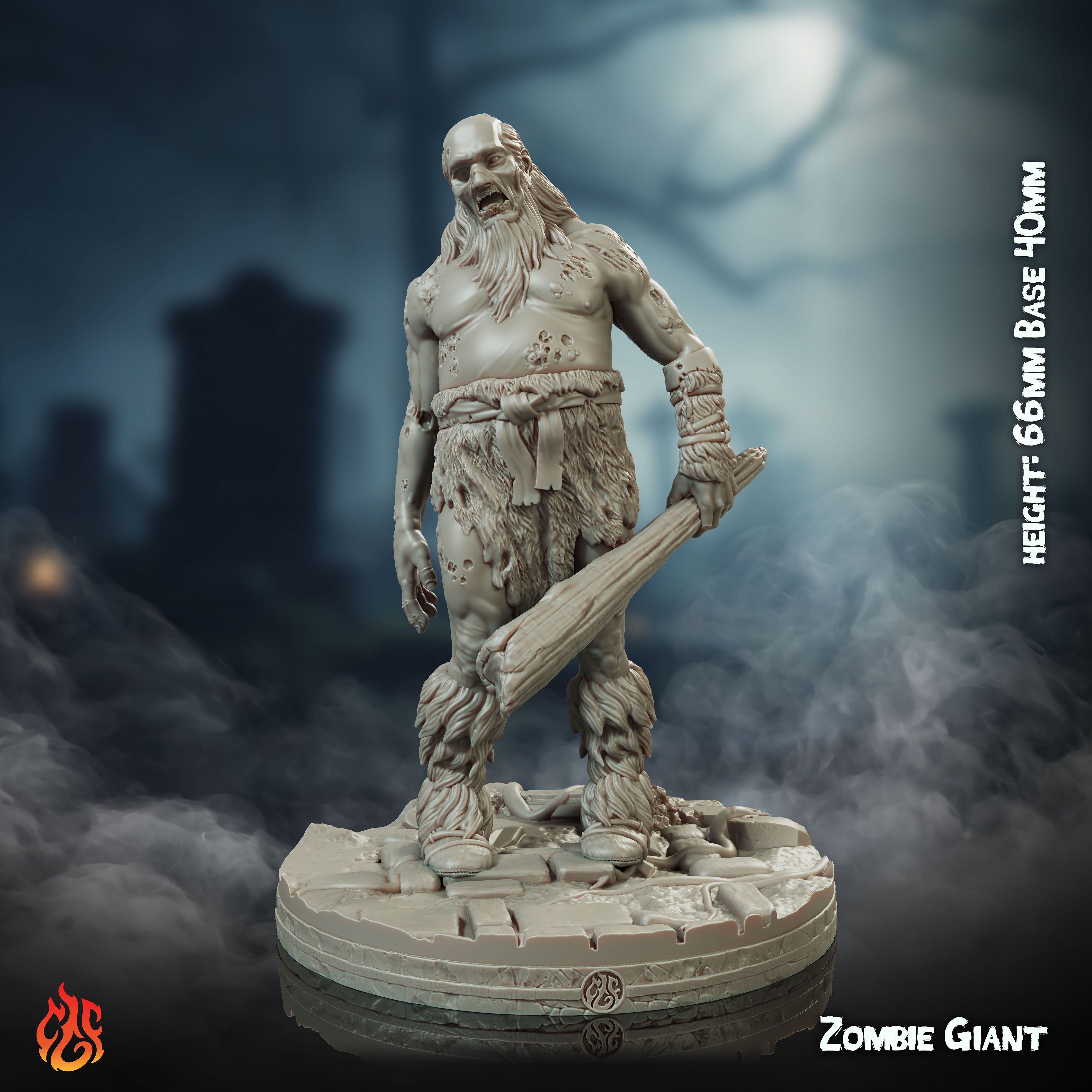 Zombie Giant (Digital, STL files) – Crippled God Foundry