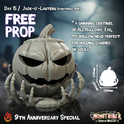 Jack o'Lantern Prop - STL File