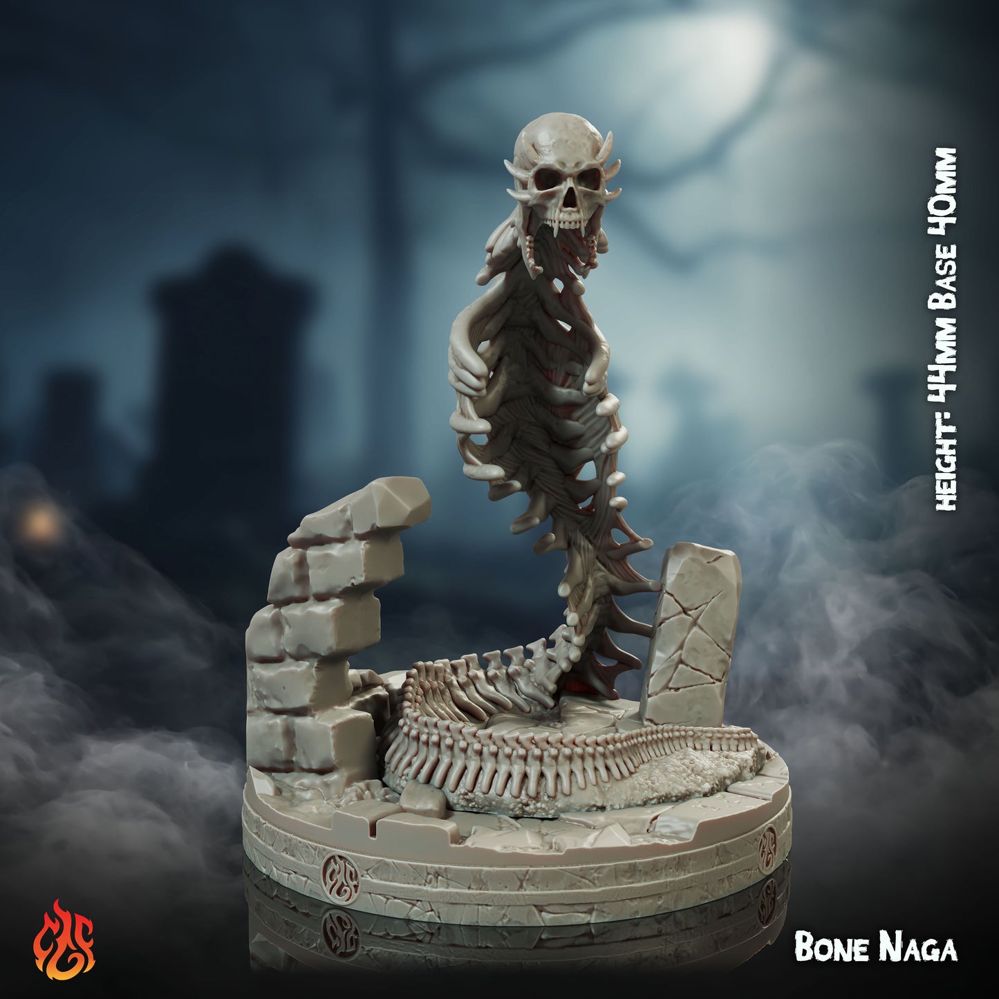 Bone Naga (Digital, STL files)