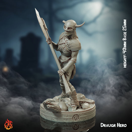 Draugr Hero (Digital, STL files)