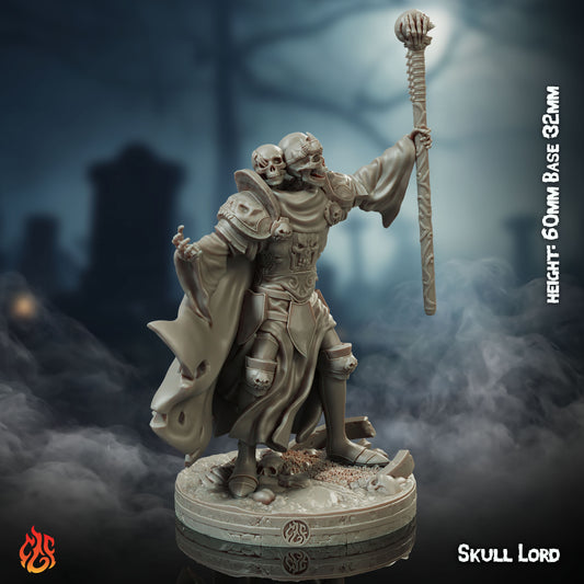Skull Lord (Digital, STL files)