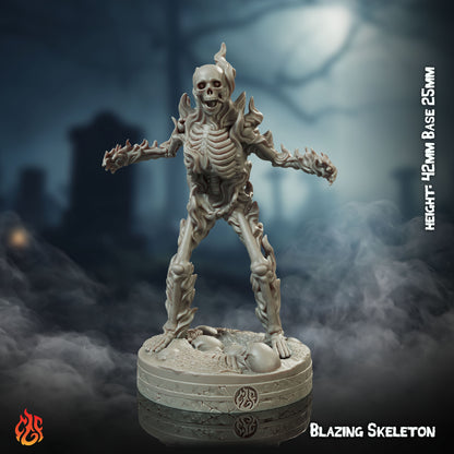 Burning Skeleton