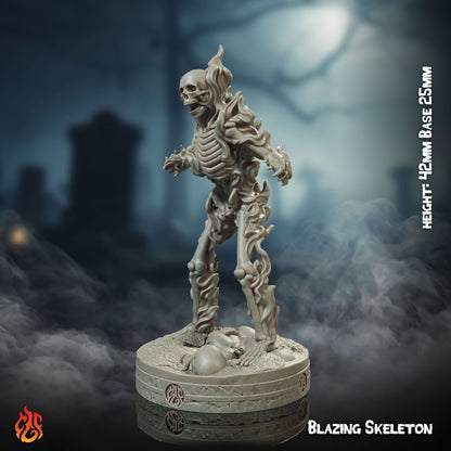 Burning Skeleton