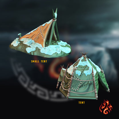 Northern Orc Camp Scenery (Digital, STL files)