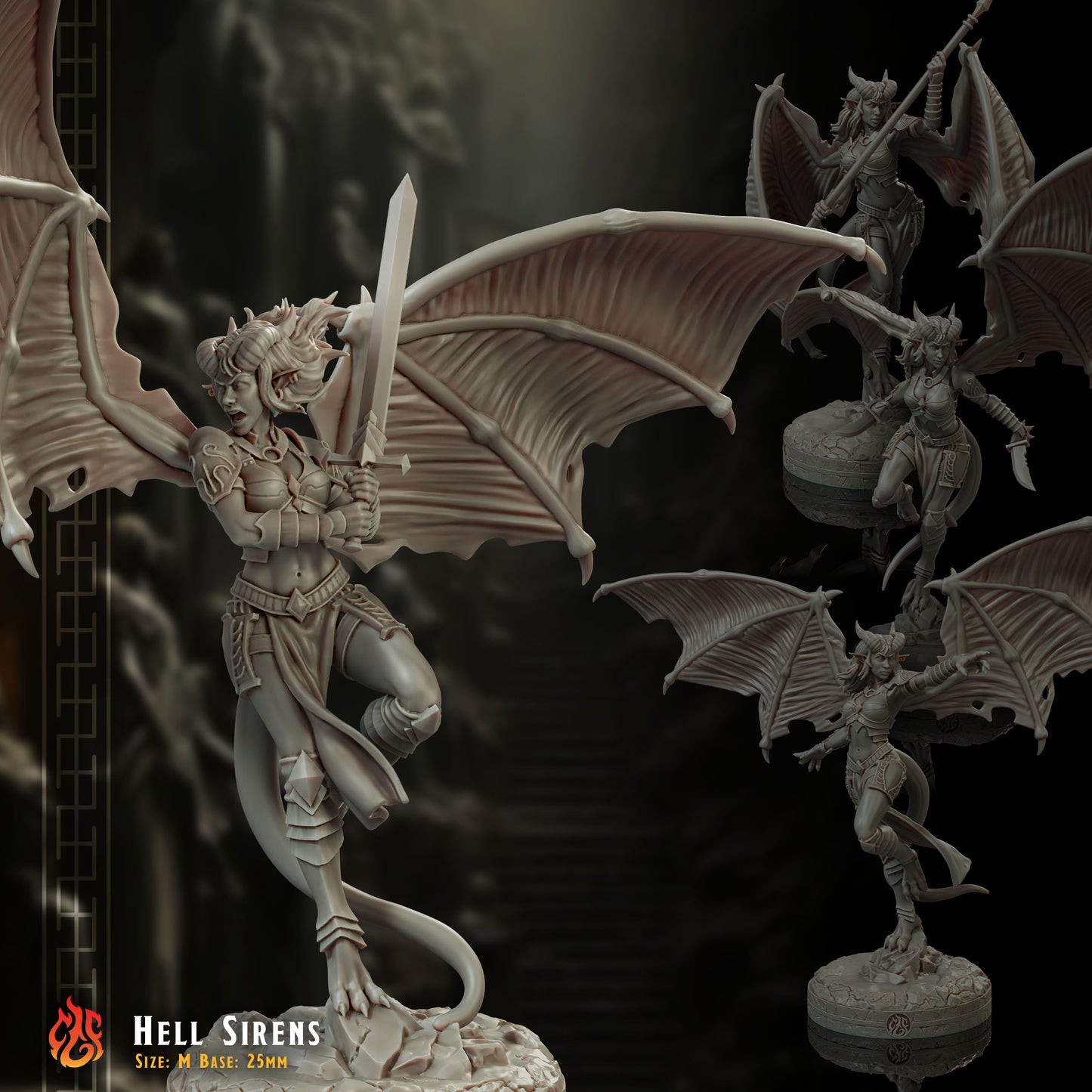 Hell Sirens (Digital, STL files)