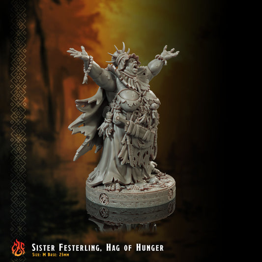 Sister Festerling, Hag