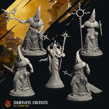 Sightless Cultist and Sister Yllene the Unseen (Digital, STL files)