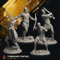 Stonebound Sentinel, Animated Petrified victims (Digital, STL files)