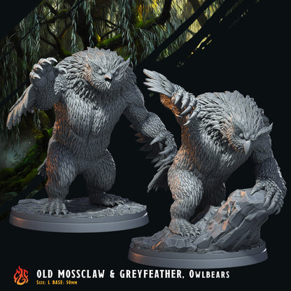 Forest Owlbears (Digital, STL files)