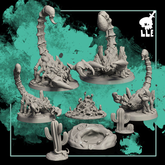 Dune Scorpions Encounter (Digital, STL files)