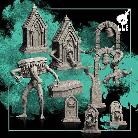 Graveyard Mimics (Digital, STL files)