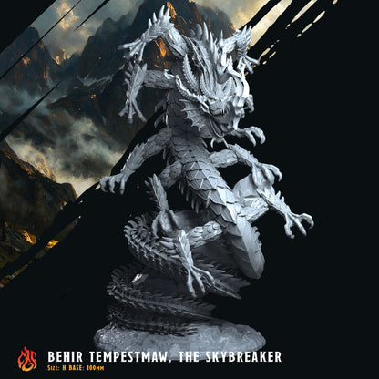 Behir Tempestmaw (Digital, STL files)