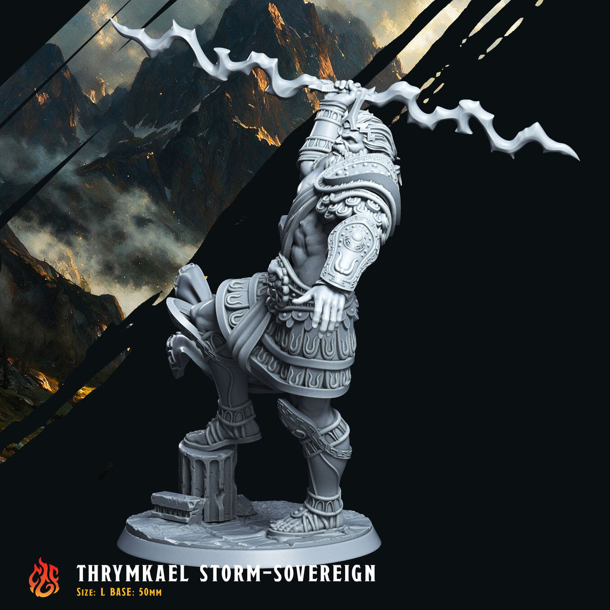 Thrymkael, the Storm King (Digital, STL files)