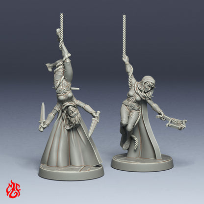 Bailarines de sombras