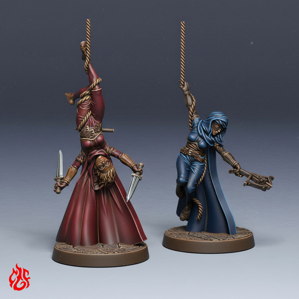 Bailarines de sombras