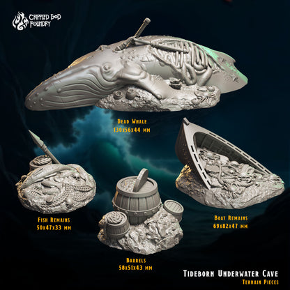 Accesorios para cuevas submarinas