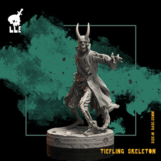 Tiefling Skeleton (Digital, STL files)