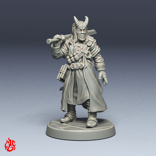 Akzire, Tiefling investigator