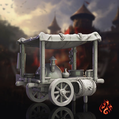 Thomas The Cook and Food cart